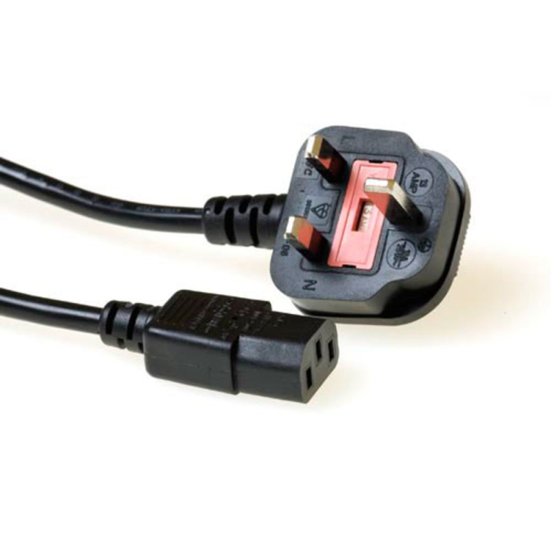 ACT AK5442 câble électrique Noir 1,8 m Prise d'alimentation | JDB-Info