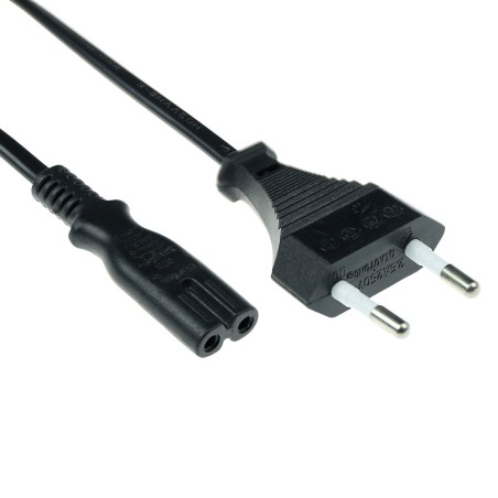 ACT AK5242 câble électrique Noir 3 m CEE7/16 Coupleur C7 | JDB-Info