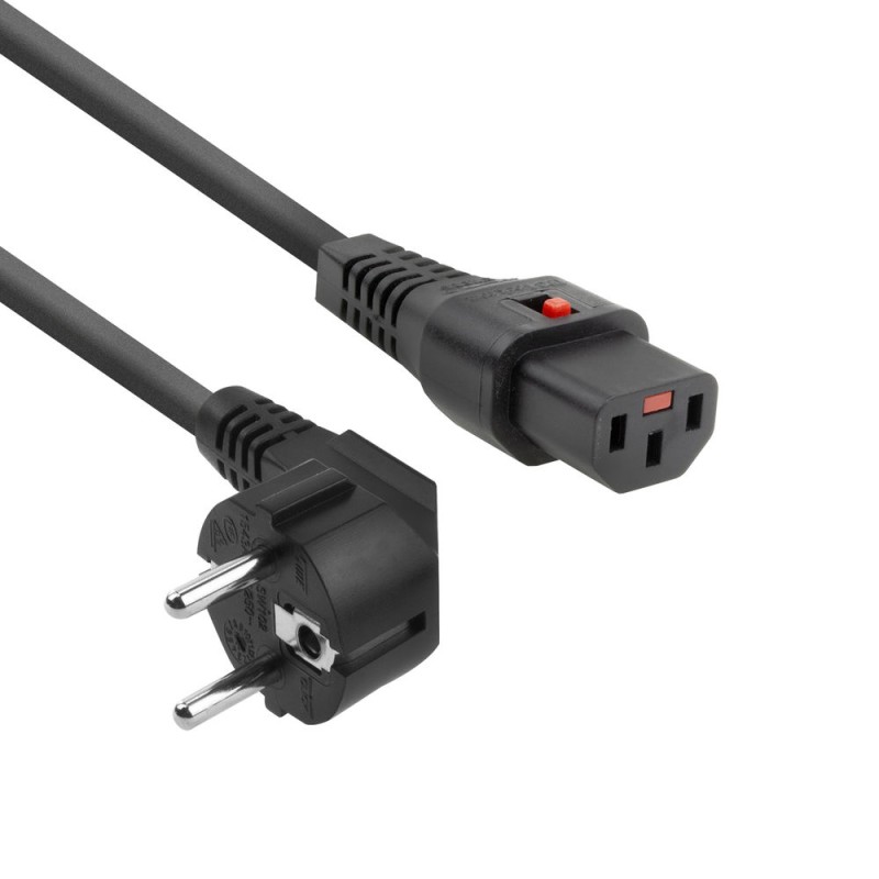 ACT AK5220 câble électrique Noir 5 m CEE7/7 Coupleur C13 | JDB-Info