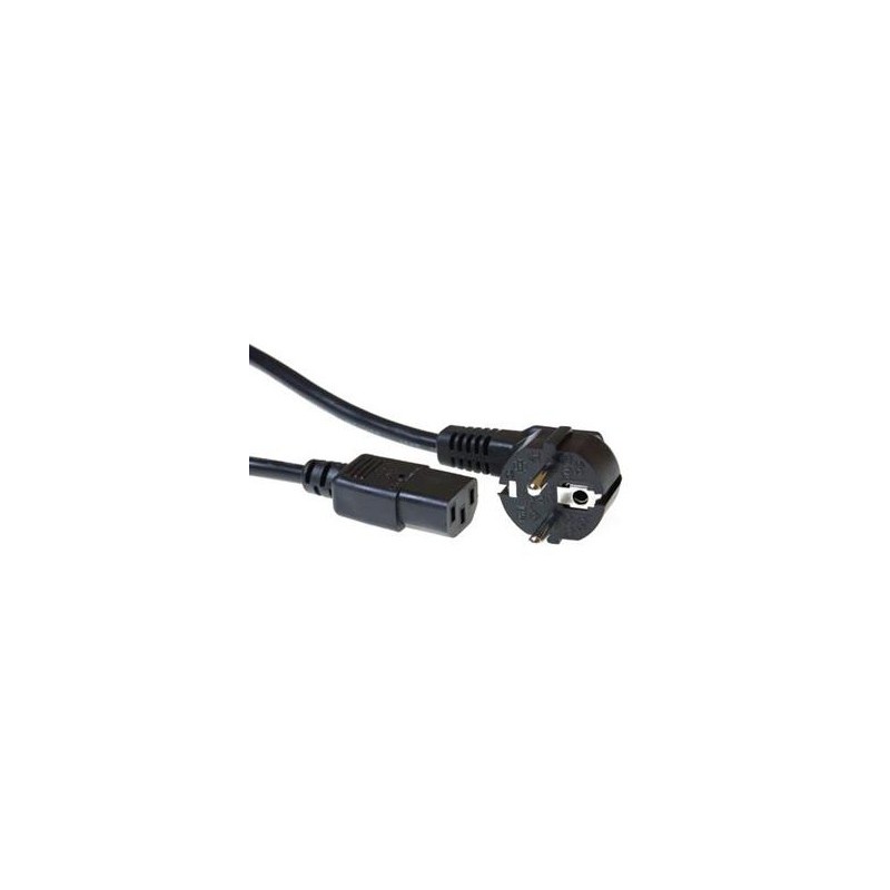 ACT AK5127 câble électrique Noir 10 m CEE7/7 Coupleur C13 | JDB-Info