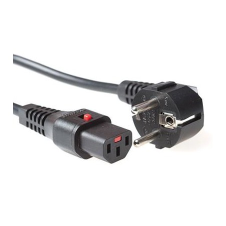 ACT AK5057 câble électrique Noir 1 m CEE7/7 IEC C13 | JDB-Info