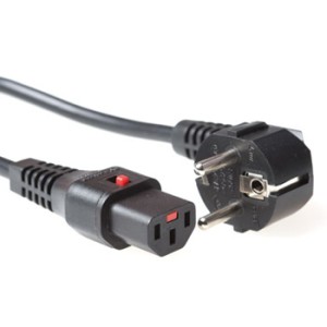 ACT 2.0m Schuko CEE 7/7 - C13, M/F Noir 2 m CEE7/7 Coupleur | JDB-Info