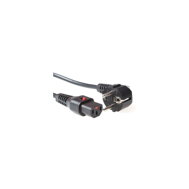 ACT 2.0m Schuko CEE 7/7 - C13, M/F Noir 2 m CEE7/7 Coupleur | JDB-Info