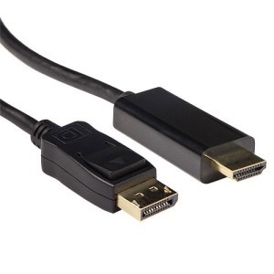 ACT AK3987 câble vidéo et adaptateur 0,5 m DisplayPort HDMI | JDB-Info