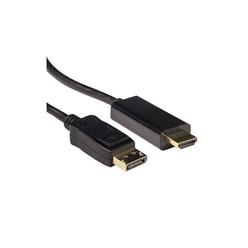 ACT AK3987 câble vidéo et adaptateur 0,5 m DisplayPort HDMI | JDB-Info