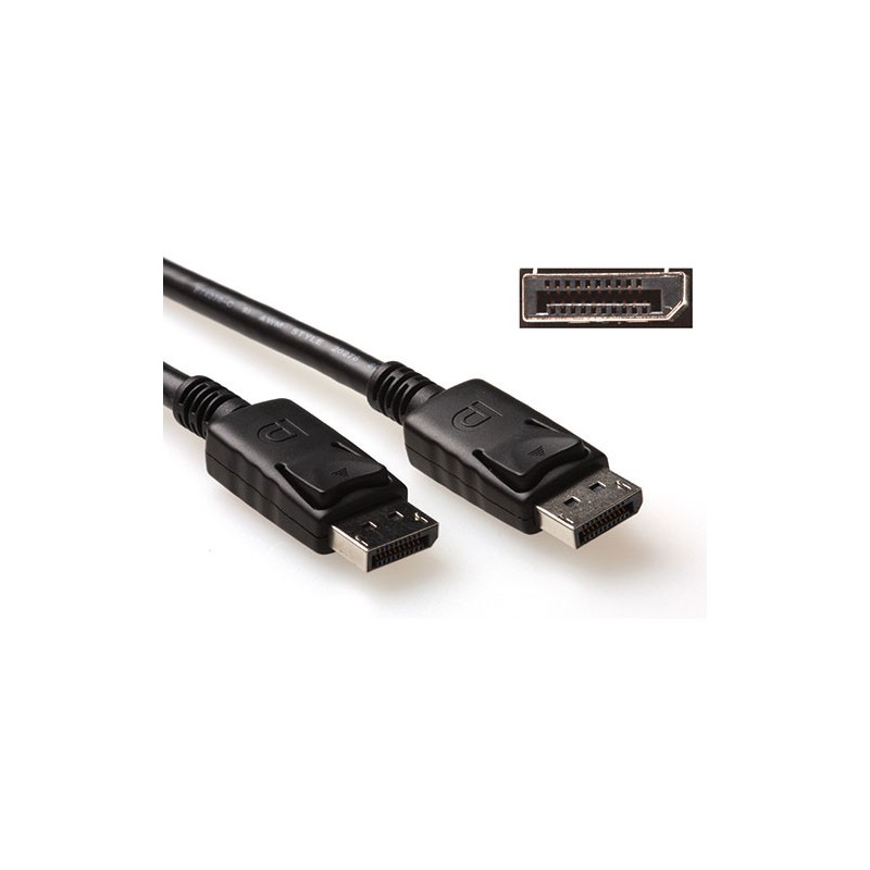 ACT AK3978 câble DisplayPort 1 m Noir | JDB-Info