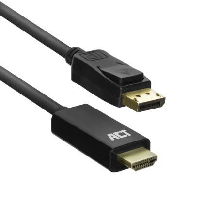 ACT AC7550 câble vidéo et adaptateur 1,8 m DisplayPort HDMI | JDB-Info