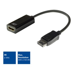 ACT AC7555 câble vidéo et adaptateur 0,15 m HDMI Type A (St | JDB-Info