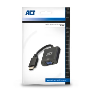 ACT AC7535 câble vidéo et adaptateur 0,23 m HDMI Type A (St | JDB-Info