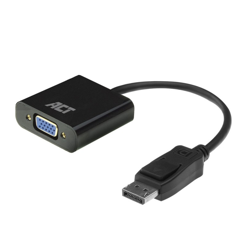 ACT AC7515 câble vidéo et adaptateur 0,15 m DisplayPort VGA | JDB-Info