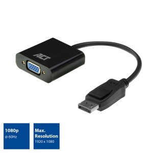 ACT AC7515 câble vidéo et adaptateur 0,15 m DisplayPort VGA | JDB-Info