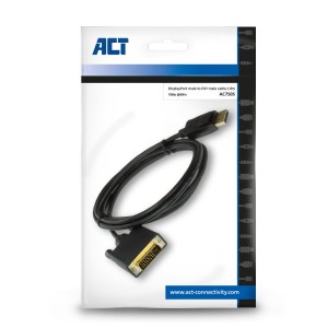 ACT AC7505 câble vidéo et adaptateur 1,8 m DisplayPort DVI | JDB-Info