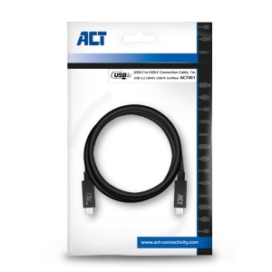 ACT AC7401 câble USB USB 3.2 Gen 1 (3.1 Gen 1) 1 m USB C 5 | JDB-Info