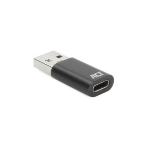 ACT AC7376 changeur de genre de câble USB A USB C Noir | JDB-Info
