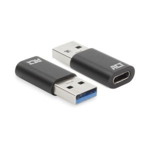 ACT AC7376 changeur de genre de câble USB A USB C Noir | JDB-Info