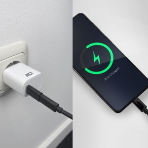 ACT AC7376 changeur de genre de câble USB A USB C Noir | JDB-Info