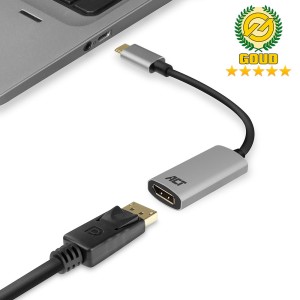 ACT AC7030 câble vidéo et adaptateur 0,15 m USB Type-C Disp | JDB-Info