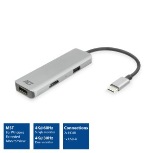 ACT AC7013 station d'accueil Avec fil USB 3.2 Gen 1 (3.1 Ge | JDB-Info