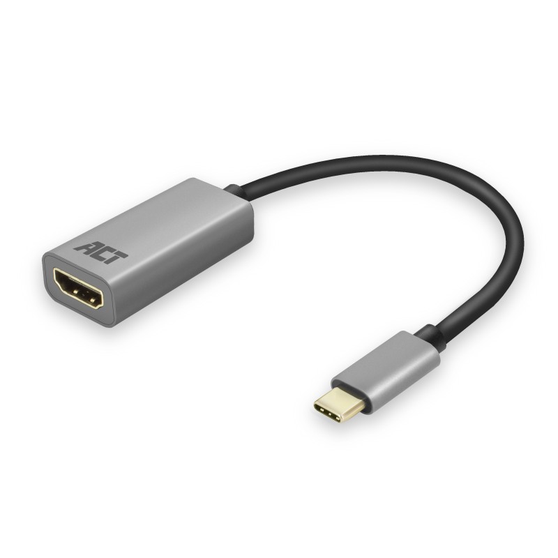 ACT AC7010 adaptateur graphique USB 4096 x 2160 pixels Gris | JDB-Info