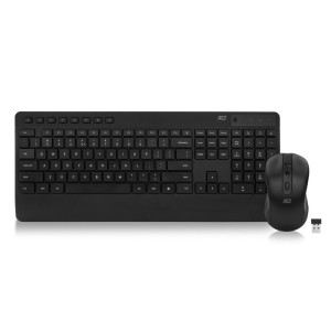 ACT AC5725 clavier Souris incluse Universel RF sans fil Noi | JDB-Info