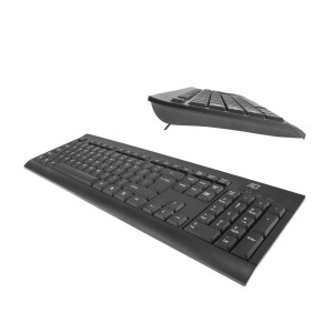 ACT AC5410 clavier Bureau Anglais américain Noir | JDB-Info