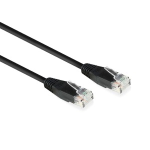 ACT AC4002 câble de réseau Noir 2 m Cat6 U/UTP (UTP) Rond | JDB-Info