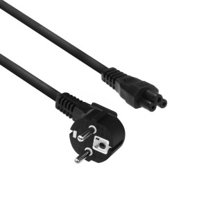 ACT AC3310 câble électrique Noir 2 m CEE7/7 Coupleur C5 | JDB-Info