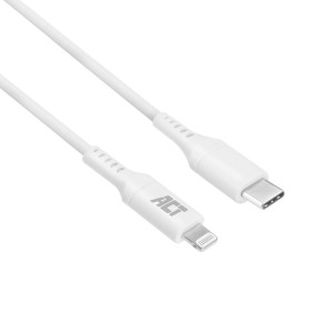ACT AC3014 câble Lightning 1 m Blanc | JDB-Info
