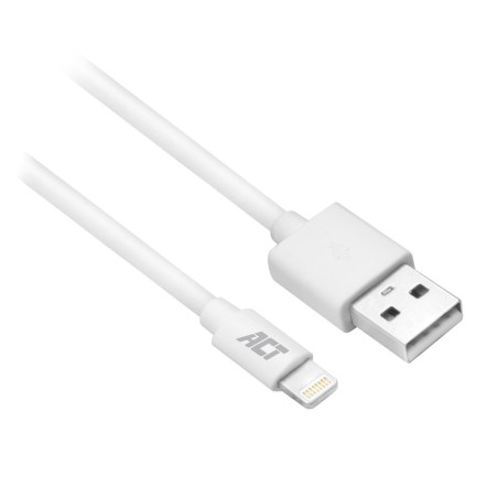 ACT AC3011 câble Lightning 1 m Blanc | JDB-Info
