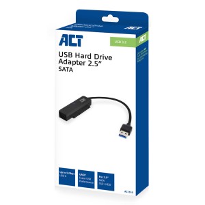 ACT AC1510 changeur de genre de câble SATA USB Type-A Noir | JDB-Info