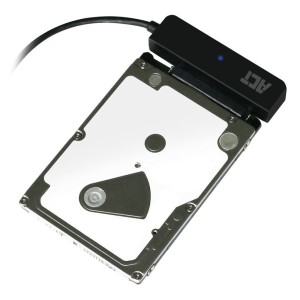 ACT AC1510 changeur de genre de câble SATA USB Type-A Noir | JDB-Info