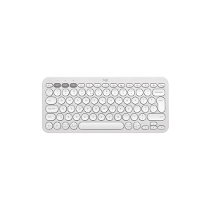 LOGITECH Pebble Keys 2 K380s - TONAL WHITE - (US) INTL - BT - N/A - INTNL-973 - UNIVERSAL