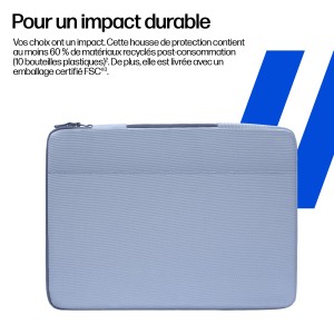 HP Protective 13-14-inch Laptop Sleeve 35,6 cm (14") Bleu | JDB-Info