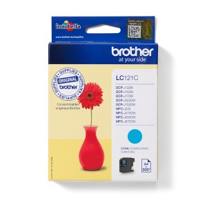 Brother LC121C cartouche d'encre 1 pièce(s) Original | JDB-Info