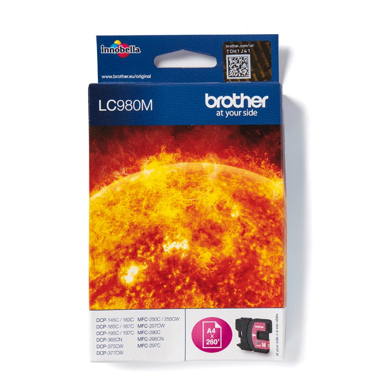Brother LC980M cartouche d'encre 1 pièce(s) Original | JDB-Info