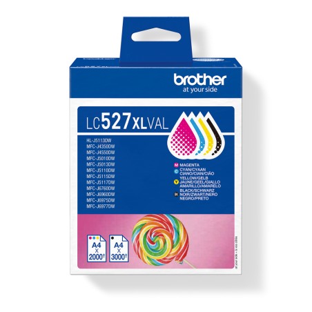 Brother LC527XLVAL cartouche d'encre 4 pièce(s) Original Re | JDB-Info