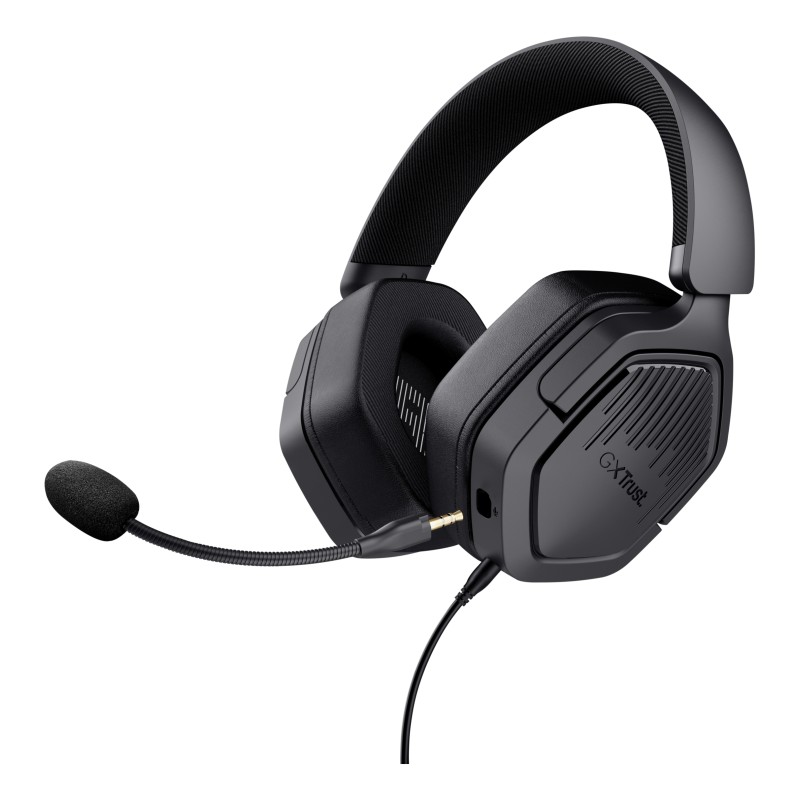 Trust GXT492 Carus Casque Avec fil Arceau Gaming Noir | JDB-Info