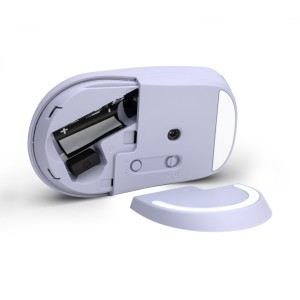 HP 400 Quiet Purple Wireless Mouse souris Maison Ambidextre | JDB-Info