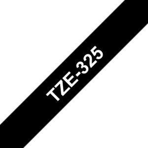 Brother TZE-325 ruban d'étiquette TZ | JDB-Info