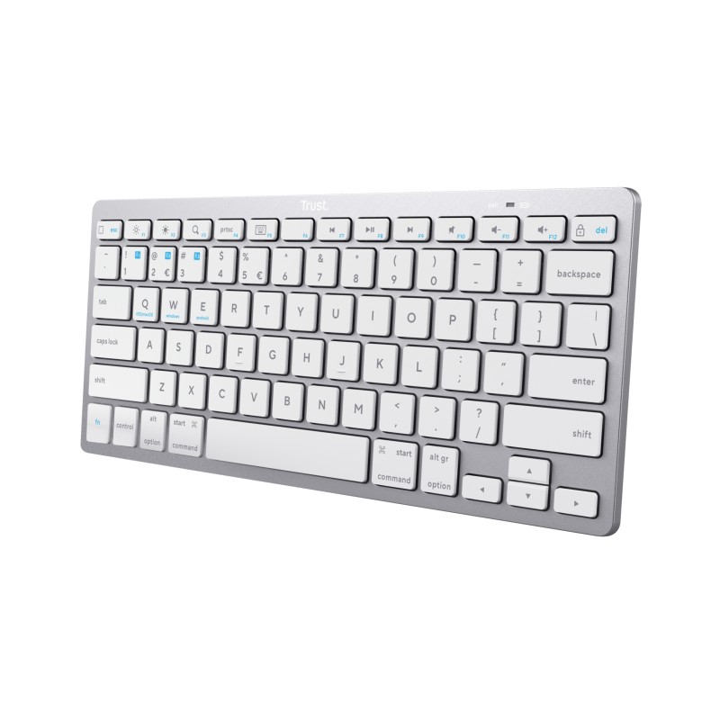 Trust 24651 clavier Universel Bluetooth QWERTY Anglais amér | JDB-Info