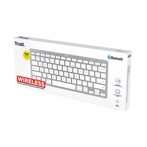 Trust 24651 clavier Universel Bluetooth QWERTY Anglais amér | JDB-Info