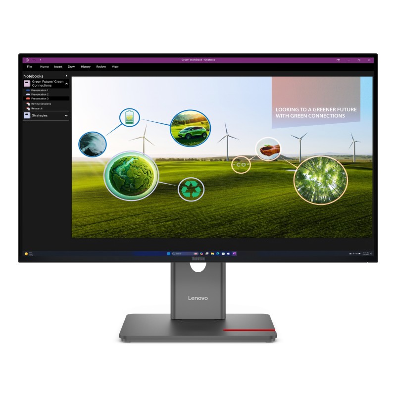 Lenovo ThinkVision P27Q-40 écran plat de PC 68,6 cm (27") 2 | JDB-Info