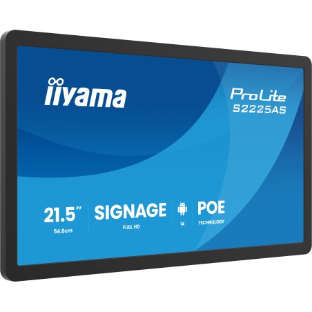 iiyama ProLite S2225AS-B1P Écran plat de signalisation numé | JDB-Info