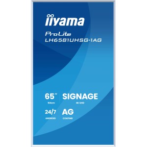 iiyama LH6581UHSG-1AG Écran d'affichage dynamique Écran pla | JDB-Info