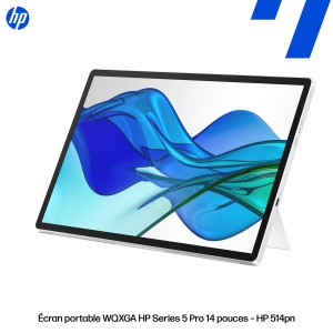 HP Series 5 Pro WQXGA Portable Monitor - 514pn écran plat d | JDB-Info