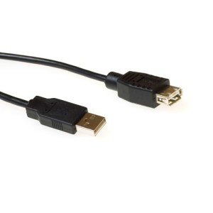ACT USB 2.0 extension cable, 5.0m, Type A - A, Black câble | JDB-Info
