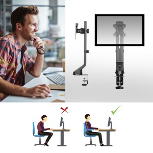ACT AC8321 support d'écran plat pour bureau 86,4 cm (34") N | JDB-Info
