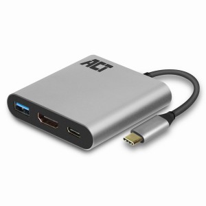 ACT AC7022 adaptateur graphique USB 4096 x 2160 pixels Gris | JDB-Info