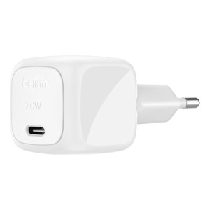 BELKIN 30W USB PD Wall Charger with PPS WHT w/1m C-C