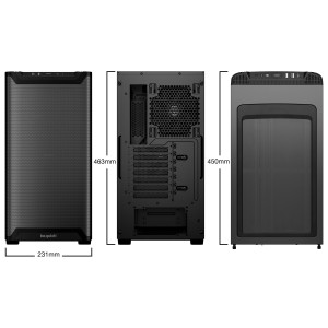 be quiet! PURE BASE 501 Airflow Window Black Midi Tower | JDB-Info